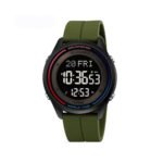 SKMEI 2412 Fashion Wristwatch Digital Waterproof Sports Watch- Green
