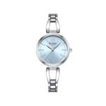 CURREN 9092 Elegant Stainless Steel Ladies Quartz Watch- Silver