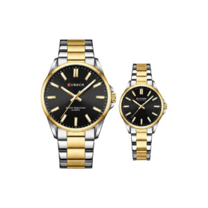 CURREN 9090 Watches for Women – Silver Gold & Black