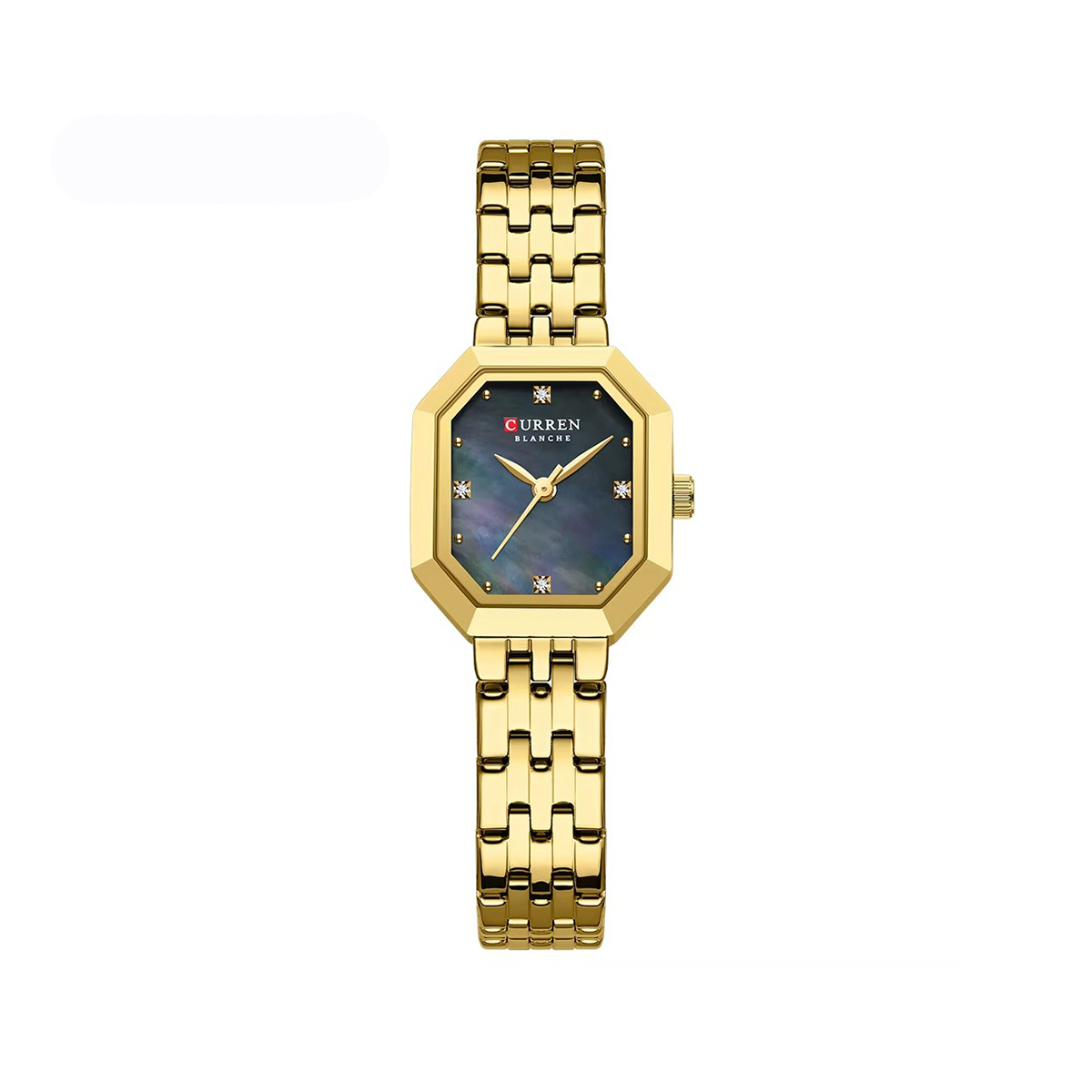 CURREN 9108 New Casual Quartz Ladies Watch-Gold Black CURREN 9108 New Casual Quartz Ladies Watch-Gold Black