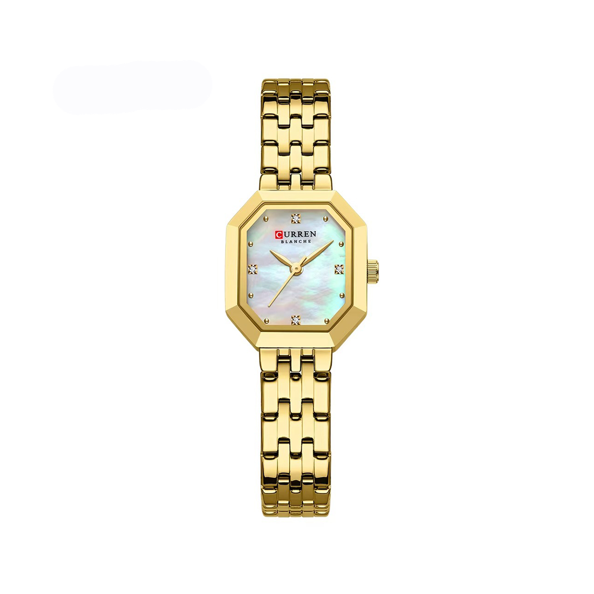 CURREN 9108 New Casual Quartz Ladies Watch-Gold White CURREN 9108 New Casual Quartz Ladies Watch-Gold White