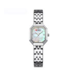 CURREN 9108 New Casual Quartz Ladies Watch- Silver