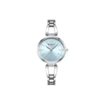Curren 9092 Silver Paste— Rhinestone Accent Women’s Stainless Steel Bracelet Watch