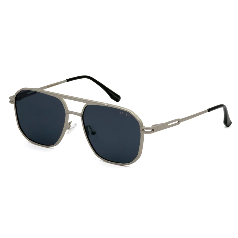 DITA Luxury Geometric Aviator Sunglasses with Dark Lenses DITA Luxury Geometric Aviator Sunglasses with Dark Lenses