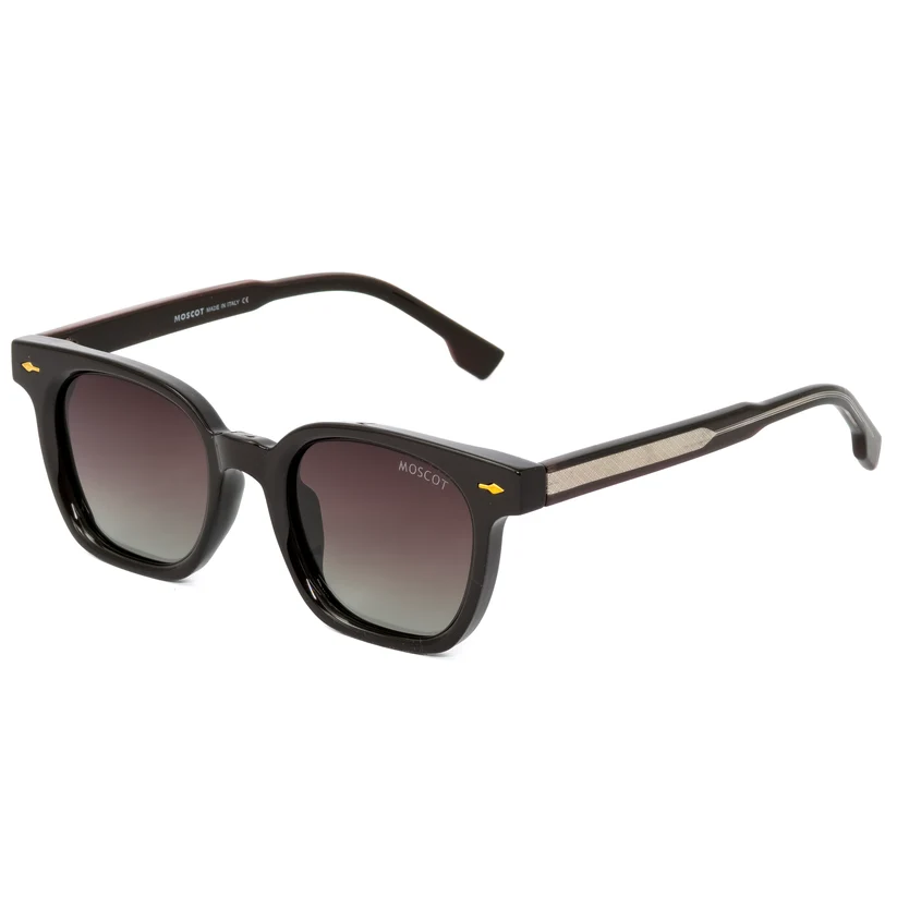 MOSCOT Classic Black Square Sunglasses MOSCOT Classic Black Square Sunglasses