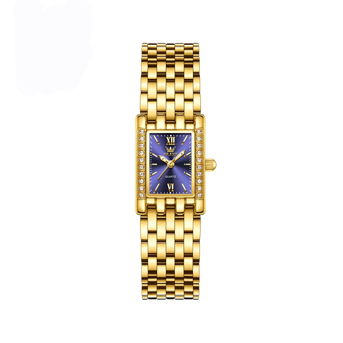 OLEVS 3700 New Elegant Quartz Ladies Watch-Gold Blue OLEVS 3700 New Elegant Quartz Ladies Watch-Gold Blue