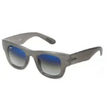 Ray-Ban Classic Tortoiseshell Square Sunglasses with Gradient Blue Lenses