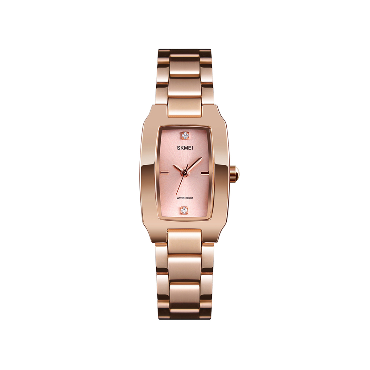 SKMEI 1400 luxury stainless steel wristwatch for Woman- Rose Gold SKMEI 1400 luxury stainless steel wristwatch for Woman- Rose Gold