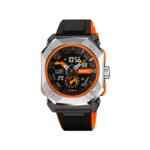 SKMEI 2272 Silicon Strap Sports Analog Digital Men's Watch-Orange