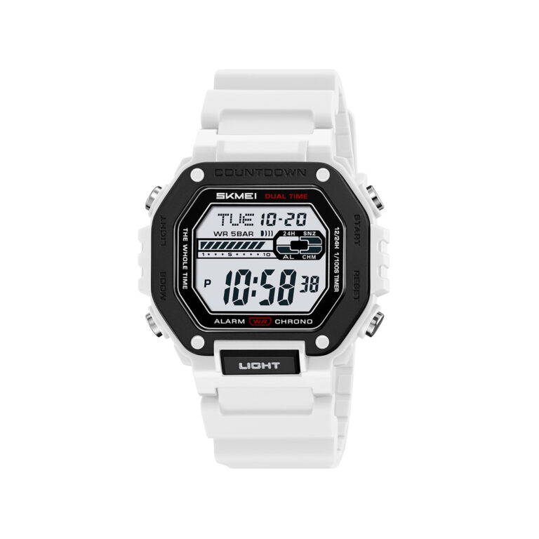 SKMEI 2523 Multi-Functional digital sports watch- White SKMEI 2523 Multi-Functional digital sports watch- White