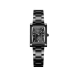SKMEI 2570 Stainless Steel 3ATM Water Resistant Quartz Ladies Watch-Black