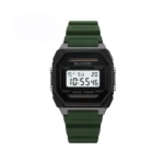 SKMEI 2640 Classic Retro 5BAR Waterproof Digital Multifunctional Sports Watch- Green