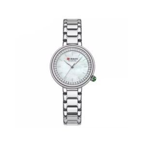 Curren 9089 Elegant Quartz Movement Women's Wristwatch – Silver