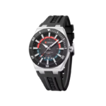 CURREN 8491 Men’s Quartz Watch – Silver Black